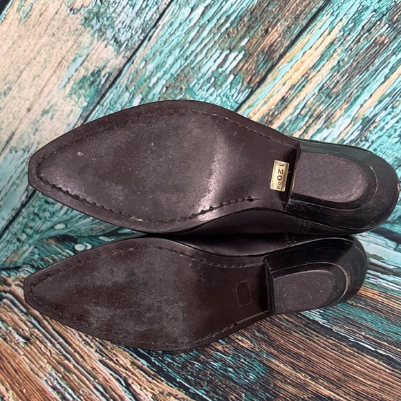 Seychelles Black and Red Western Ankle Boots - Picture 11 of 12